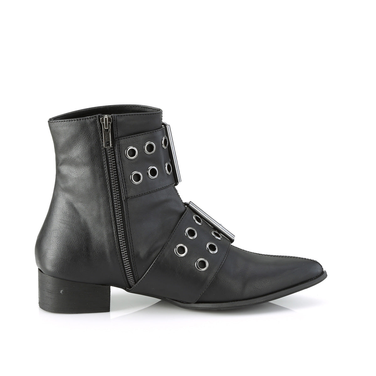 WARLOCK-55 Black Vegan Leather