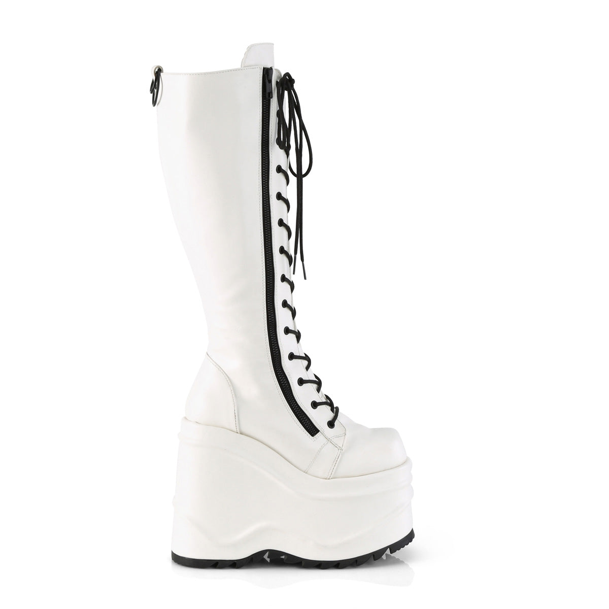 WAVE-200 White Vegan Leather