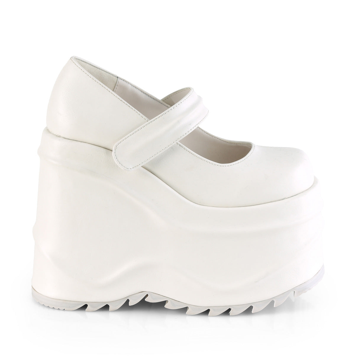 WAVE-32 White Vegan Leather