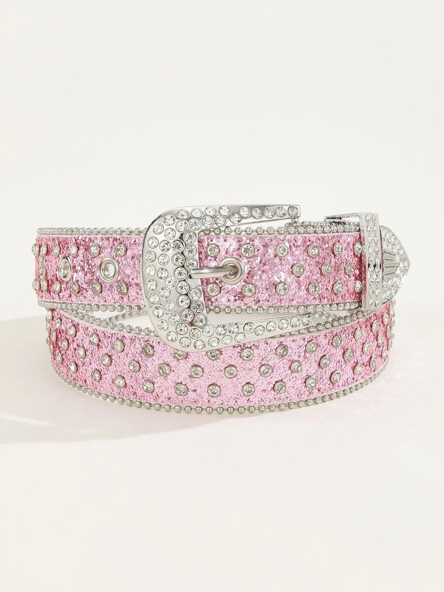 Rhinestone Cowgirl Diamond Bling Belts
