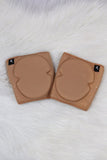 Rarr Velcro Grip Knee Pads Gel Dot - Nude