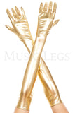 Music Legs Extra Long Metallic Gloves