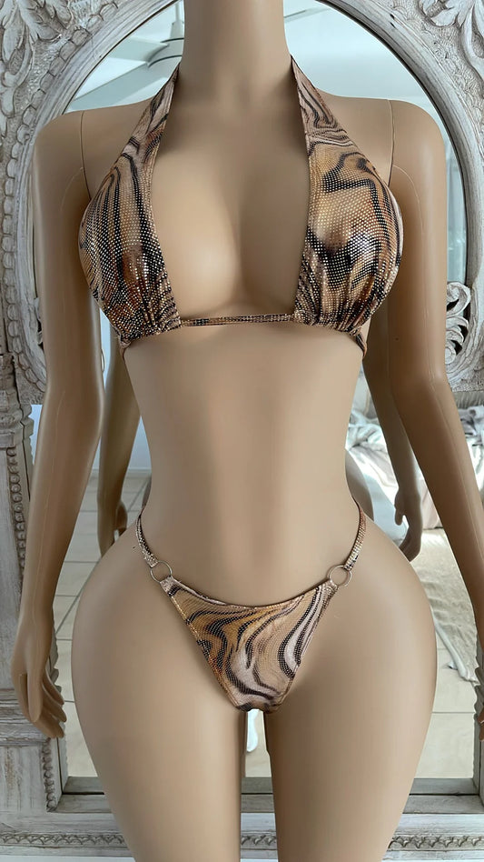 Safari Halter Bikini
