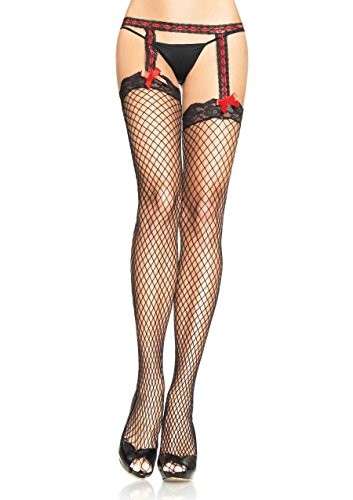 Industrial Net Garterbelt Stockings LA1775
