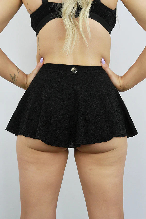 Glitterati High Waist Skort - Pink