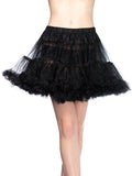 Leg Avenue Petticoat with Pleated Satin Trim