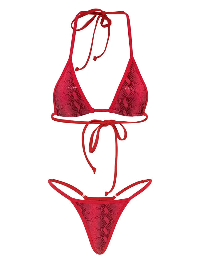 Chloe Venom Bikini - Hot Pink