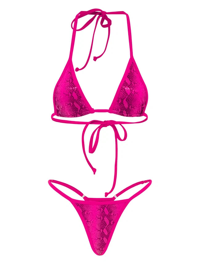 Chloe Venom Bikini - Hot Pink