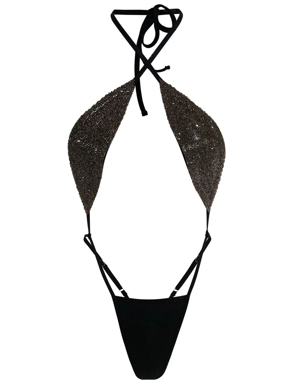 Crystal Micro Slider - Gold/Peach