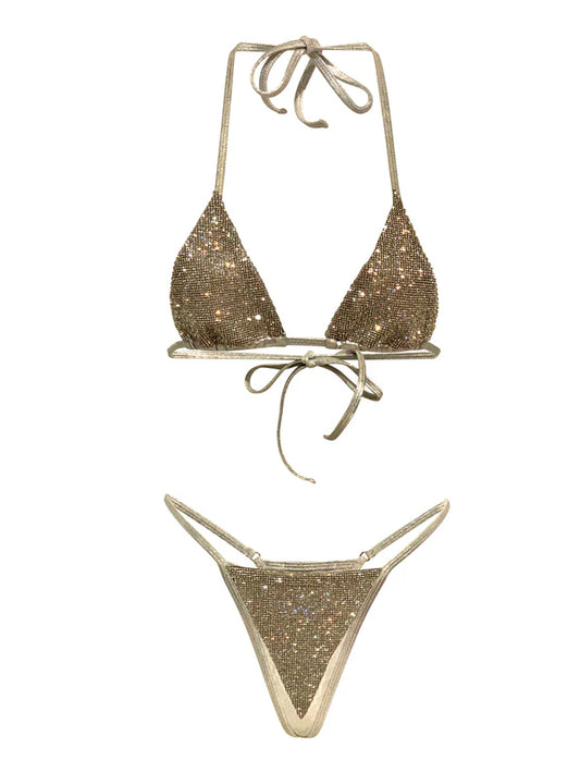 Crystal Gold Bikini