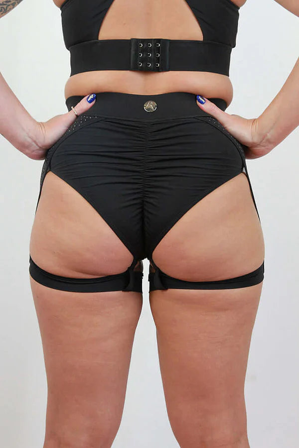 Electra Garter Short - Black