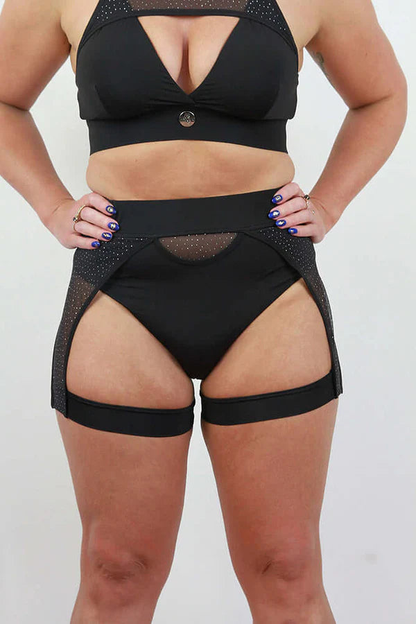 Electra Garter Short - Black