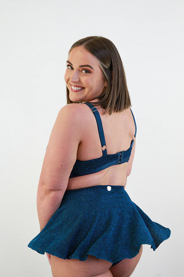 Glitterati High Waist Skort - Pink