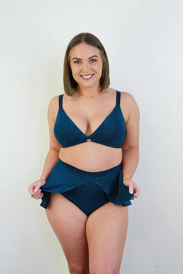 Glitterati Plunge Bra - Pink