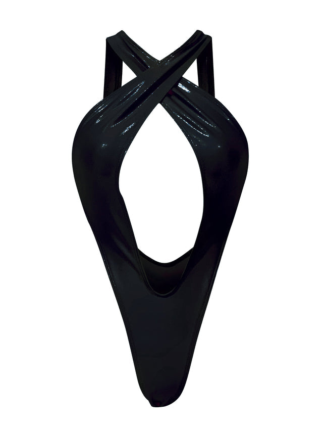 Diamond Dolls Shine Hallicon Bodysuit Pink