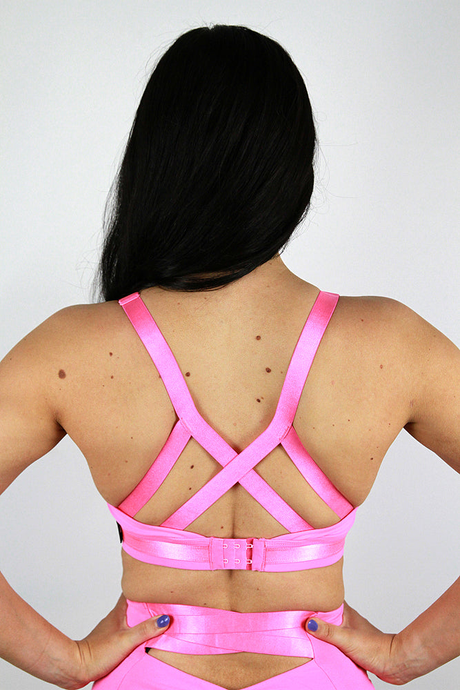 Rarr Hamilton Sports Bra - Pink
