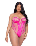 Bubblegum Heart Teddy - Pink LI624