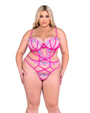 Sultry Siren Teddy - Pink LI693