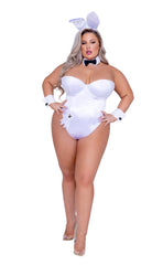 Playboy 8 Piece Playboy Bunny Queen Size White PB127