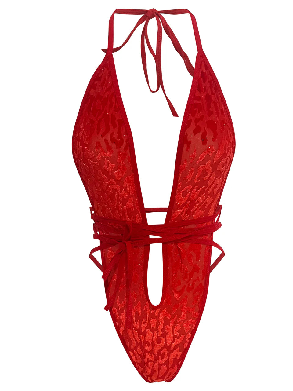 Red Cheetah Bodysuit