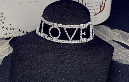 NASTY/ SEXY/ $$$/ LOVE/ FANCY Choker