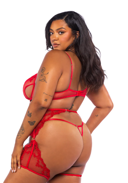 Baroque Heart 3-Piece Chaps Set - LI720