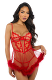 Baroque Heart Babydoll 2-Piece Set - Ll719