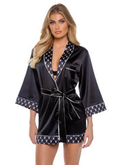 Playboy Bunny Smoke Lounge Robe - PBLI50