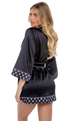 Playboy Bunny Smoke Lounge Robe - PBLI50