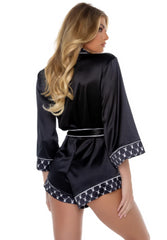 Playboy Bunny Smoke Loung Romper - PBLI151