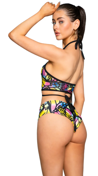 Spandex Short - JR163 Mystic Mushroom