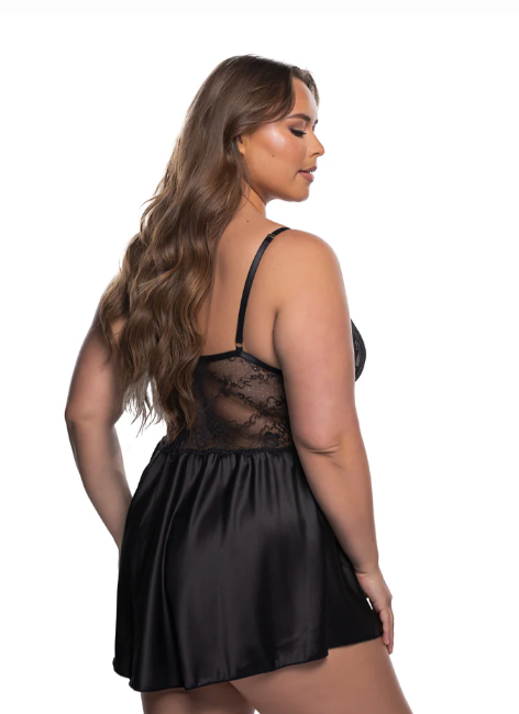 Paradise Dream Babydoll 2-Piece Set - LI838 Green