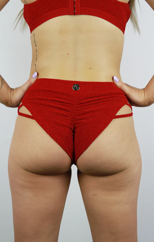 Rarr Glitteratti Booty Short - Pink