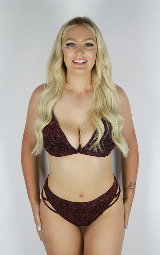 Rarr Glitteratti Booty Short - Pink