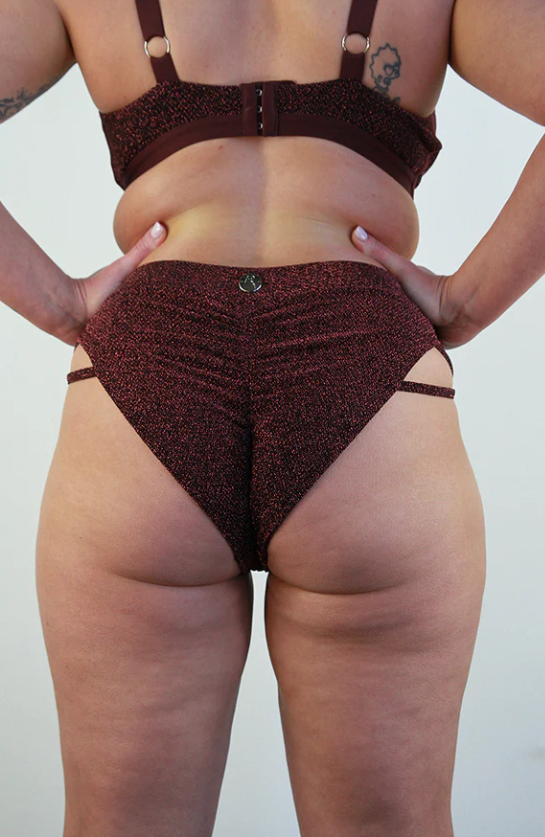 Rarr Glitteratti Booty Short - Pink