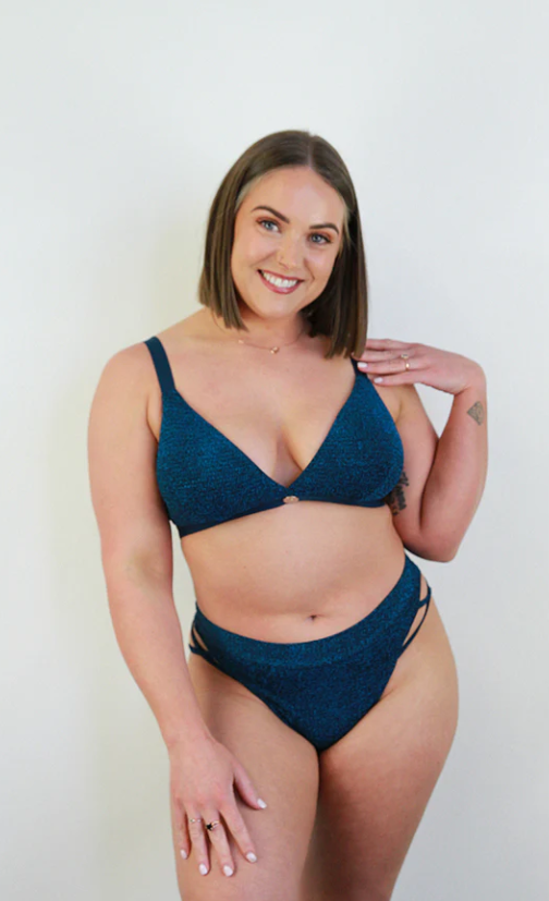 Rarr Glitteratti Booty Short - Teal