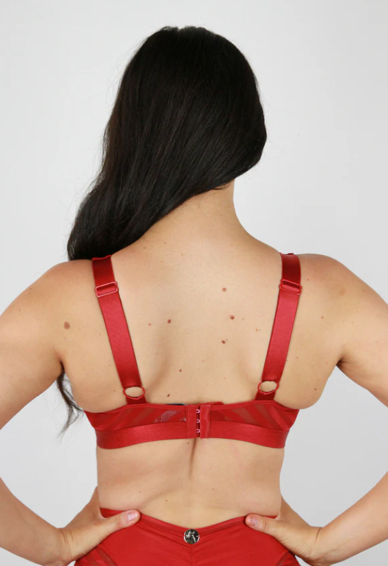 Rarr Alexis Butterfly Bralette - Black