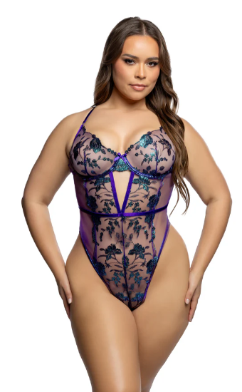 Electric Shimmer Teddy - LI1045