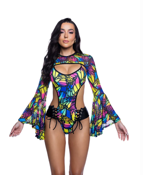 Bell-Sleeve Shrug - JR284 Butterfly