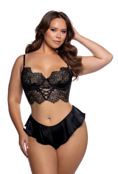 Haute Night 2pc Bra Set - LI1104 Purple