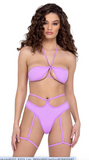 Tie-Top Bikini Top - Hot Pink 6322