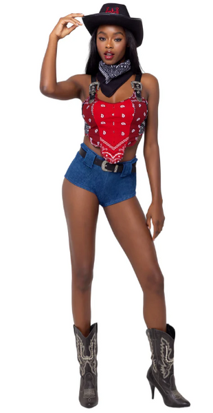 4PC Western Cowgirl - 6196