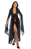 Smoldering Maxi Nightgown Piece Set - Ll768