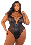 Lust & Leather Teddy - Ll701