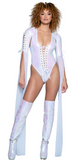 Unicorn Lace-Up BodySuit - JR102