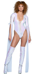 Unicorn Lace-Up BodySuit - JR102