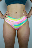 Rarr Brazil Scrunchie Bum Shorts - Tye Dye