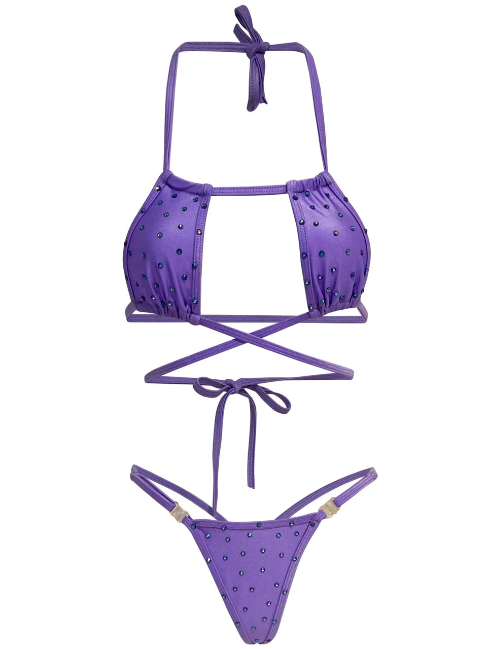 Sky Bikini Set - Purple