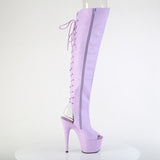 ADORE-3019  Lavender Faux Leather/Lavender Matte