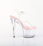 ADORE-708  Clear-Baby Pink/Clear